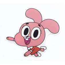 Стікер наклейка Pink Bunny