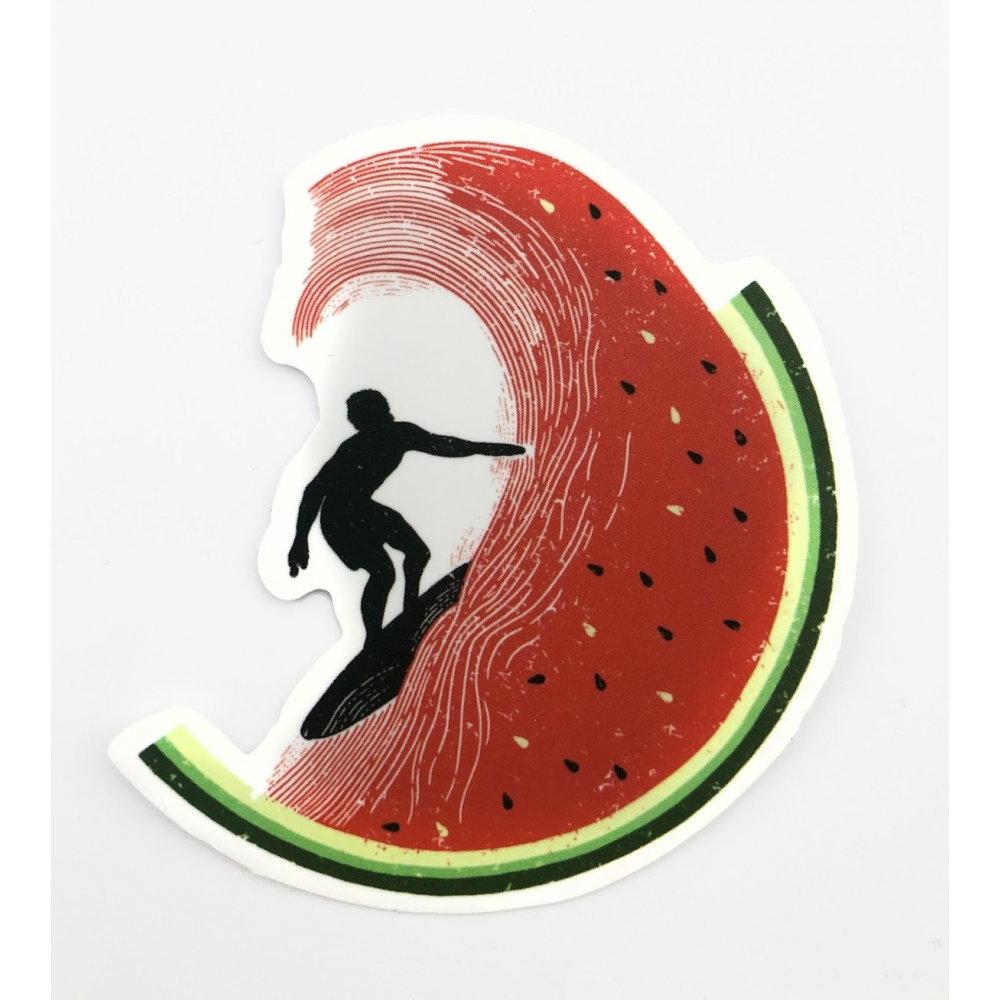 Стикер наклейка Watermelon Surf