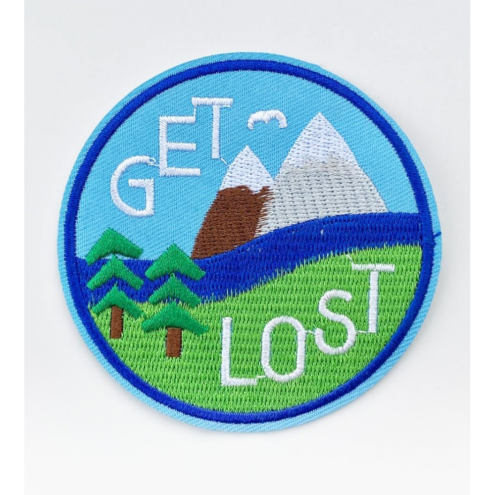 Термонашивка патч Get Lost
