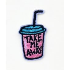 Термонашивка патч Take Me Away