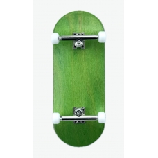 Фінгерборд професійний Just Skate Green Silver 36mm