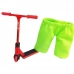 Фингерсамокат с штанишками и мини шузами Scooter Red