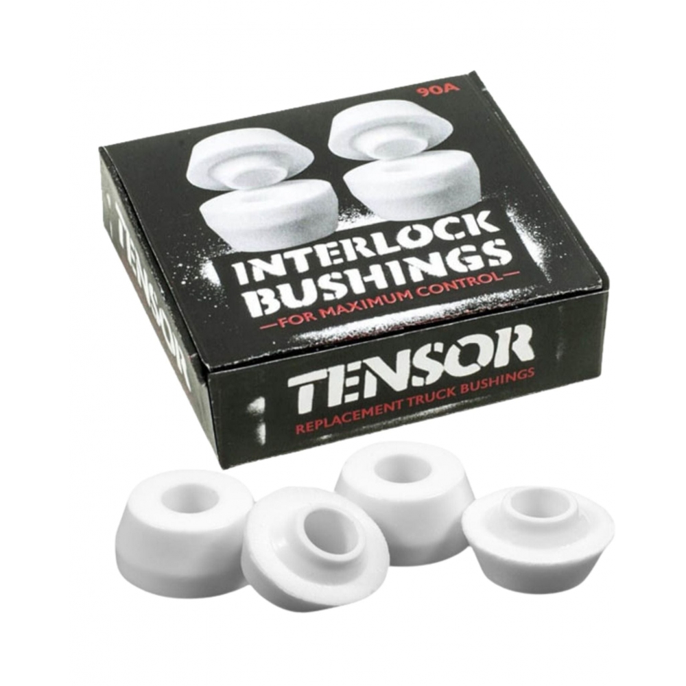 Бушинги для скейтборда TENSOR BUSHINGS 90a White