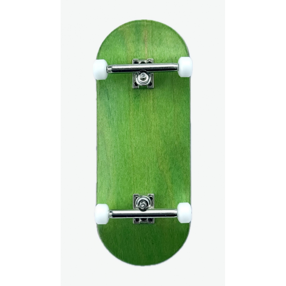 Фінгерборд професійний Just Skate Green Silver 36mm