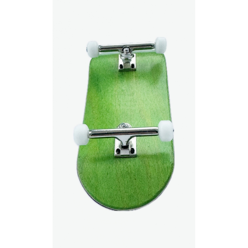 Фінгерборд професійний Just Skate Green Silver 36mm