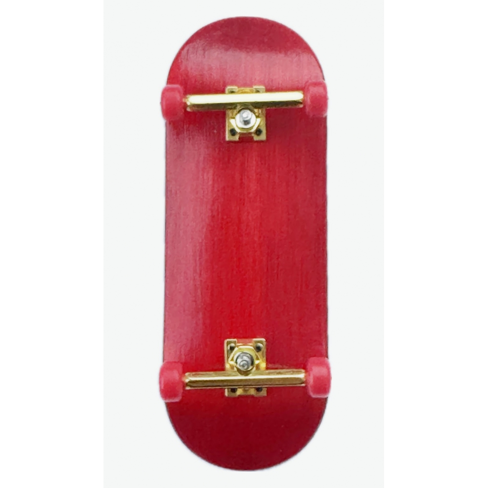 Фингерборд профессиональный Just Skate Red Gold 34mm