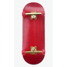 Фінгерборд професійний Just Skate Red Gold 34mm