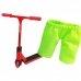 Фінгерсамокат з штанцями та міні шузами Scooter Red