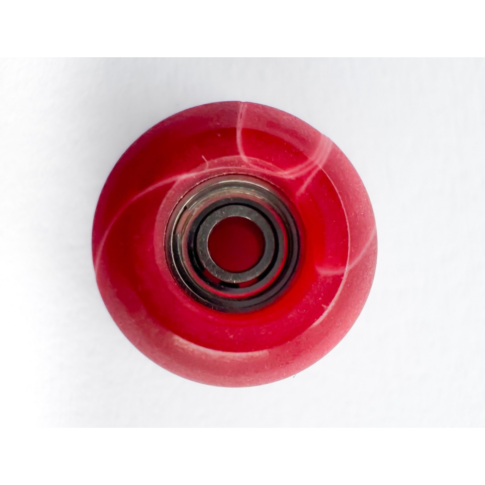 Колеса для фінгерборду Just Skate Premium 80D ABEC 7 Red Swirl