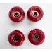 Колеса для фінгерборду Just Skate Premium 80D ABEC 7 Red Swirl