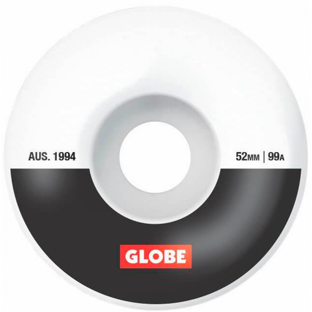 Колеса для скейта GLOBE G1 STREET WhtBlkBar 52mm