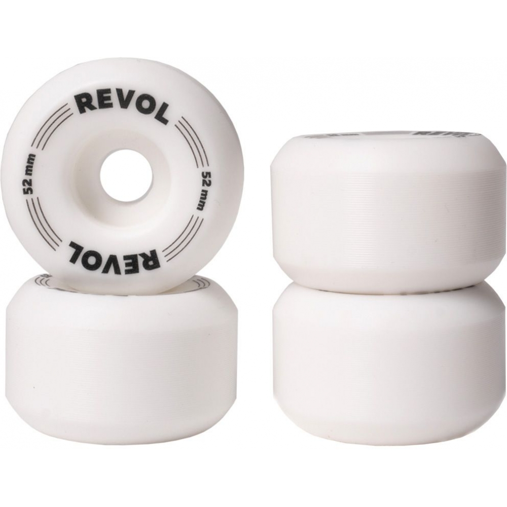 Колеса для скейтборда REVOL CONICAL White 52 mm