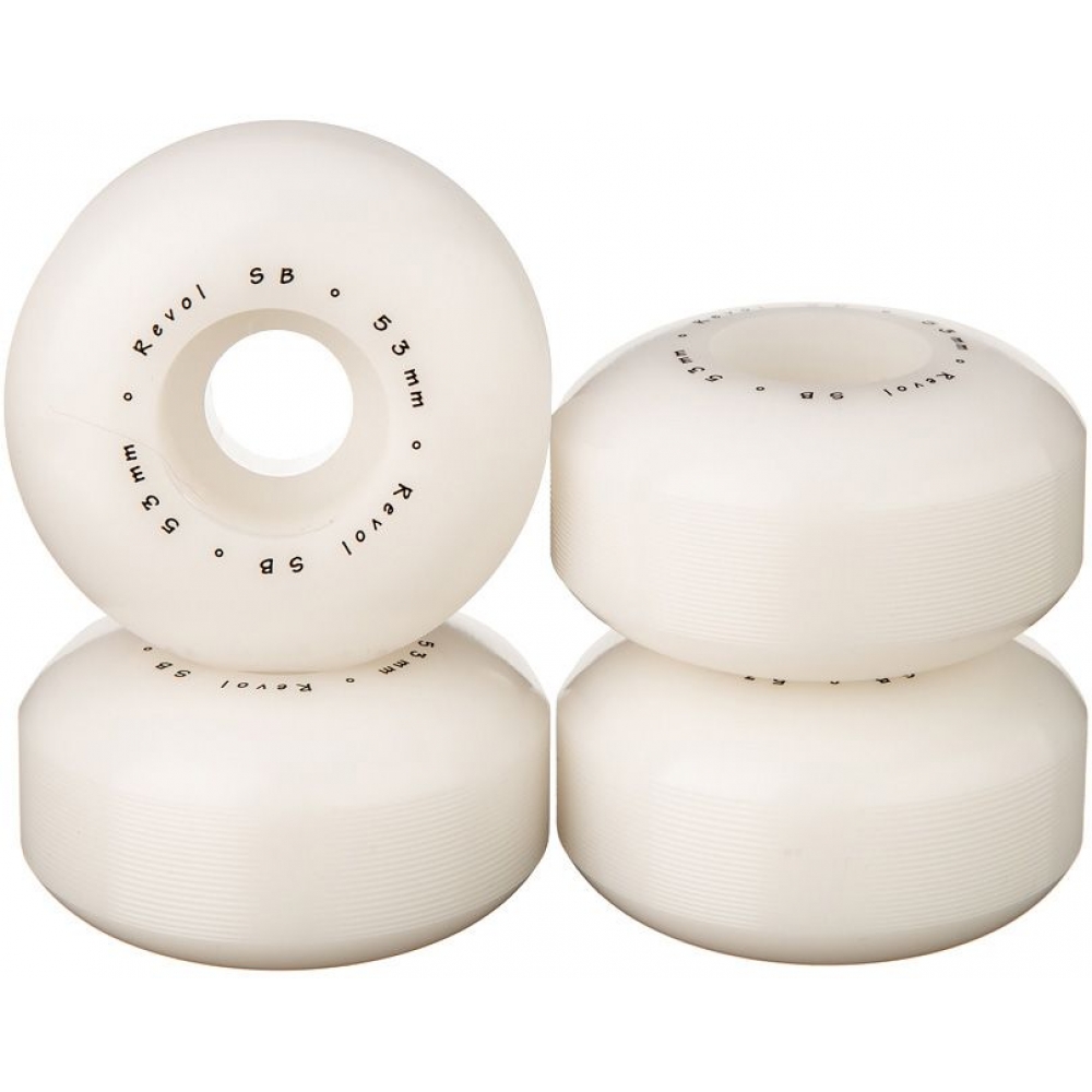 Колеса для скейтборда REVOL MINIMAL White 53mm