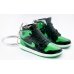 Мини обувь, фингер шузы, брелок Nike AIR Jordan Blk Green + коробка Color