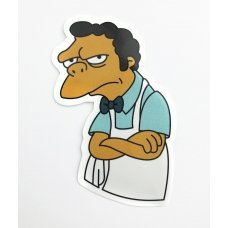Стикер наклейка Simpson Moe
