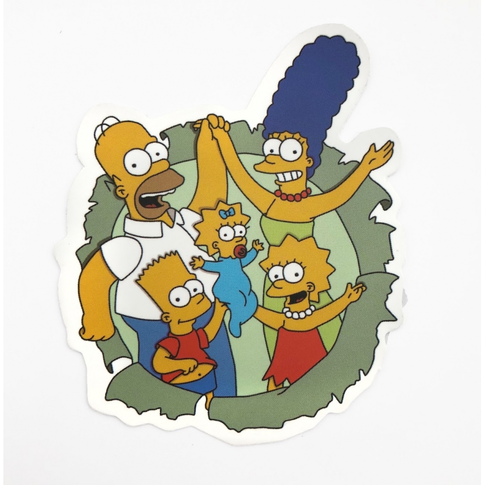 Стікер наклейка Simpsons Family