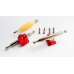 Подвески для фингерборда Just Skate FB Premium PRO Truck Revers Kingpin Red 34 мм