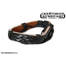 Браслет шкіра BLk Braid