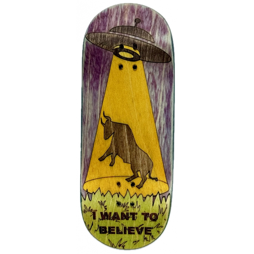 Дека для фінгерборда Workers FB Want To Believe High Street 36 mm