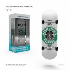 Фінгерборд дерев'яний професійний з підшипниками Star Coffee