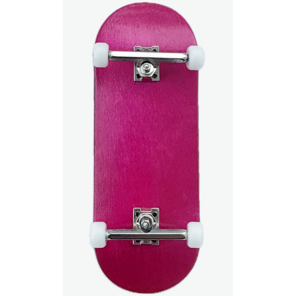 Фінгерборд професійний Just Skate Pink Silver 34mm
