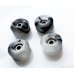 Колеса для фингерборда Just Skate Premium 80D ABEC 7 White Swirl