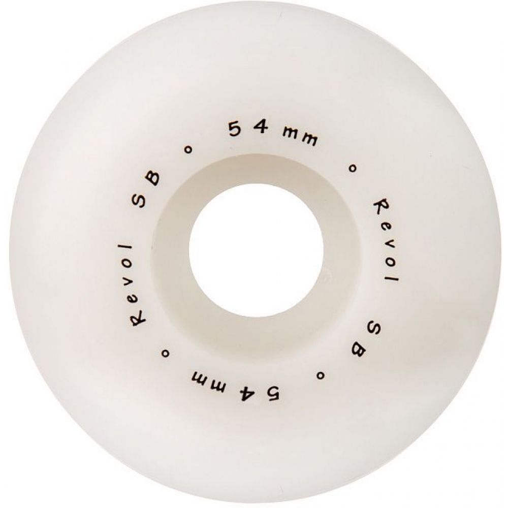 Колеса для скейта REVOL MINIMAL White 54mm