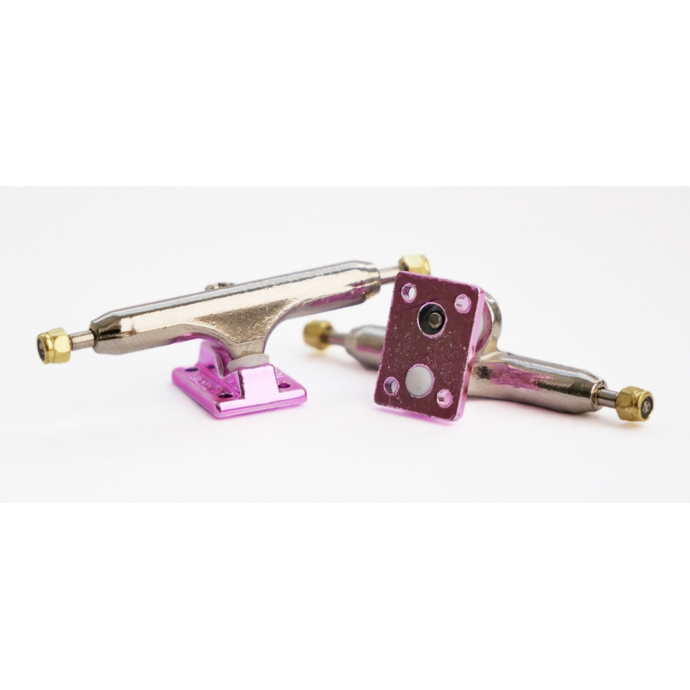 Подвески для фингерборда Just Skate FB Premium PRO Truck Revers Kingpin Pink 34 мм
