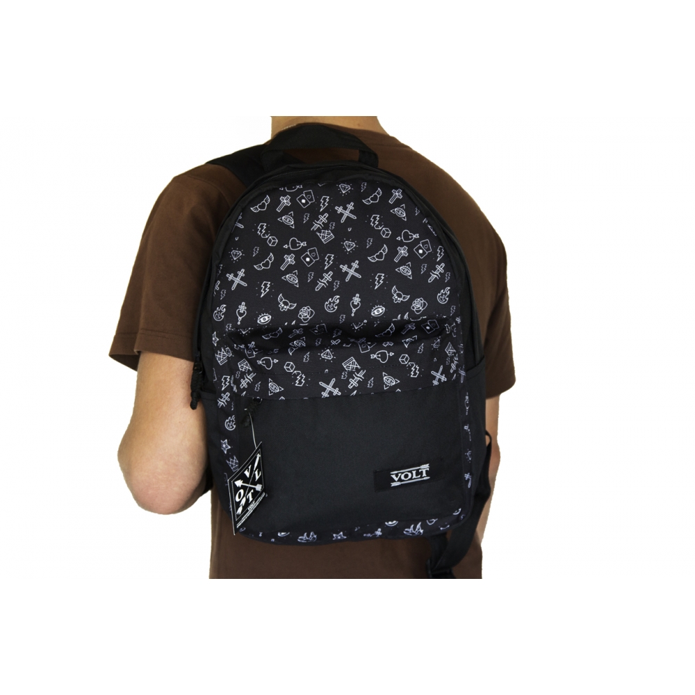 Рюкзак VOLT Mood Tatoo Blk