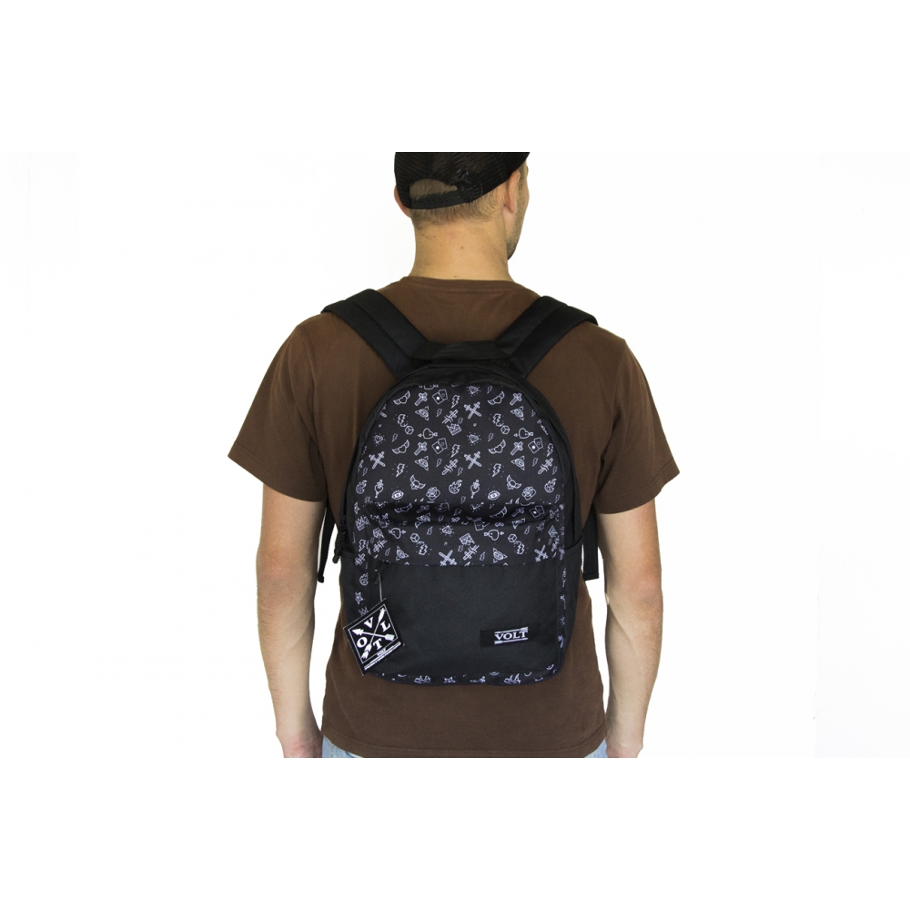 Рюкзак VOLT Mood Tatoo Blk