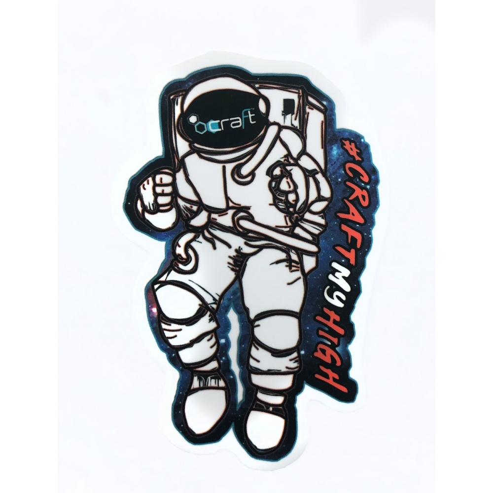 Стикер наклейка Astronaut Craft