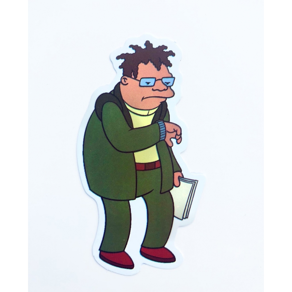 Стикер наклейка Futurama Hermes
