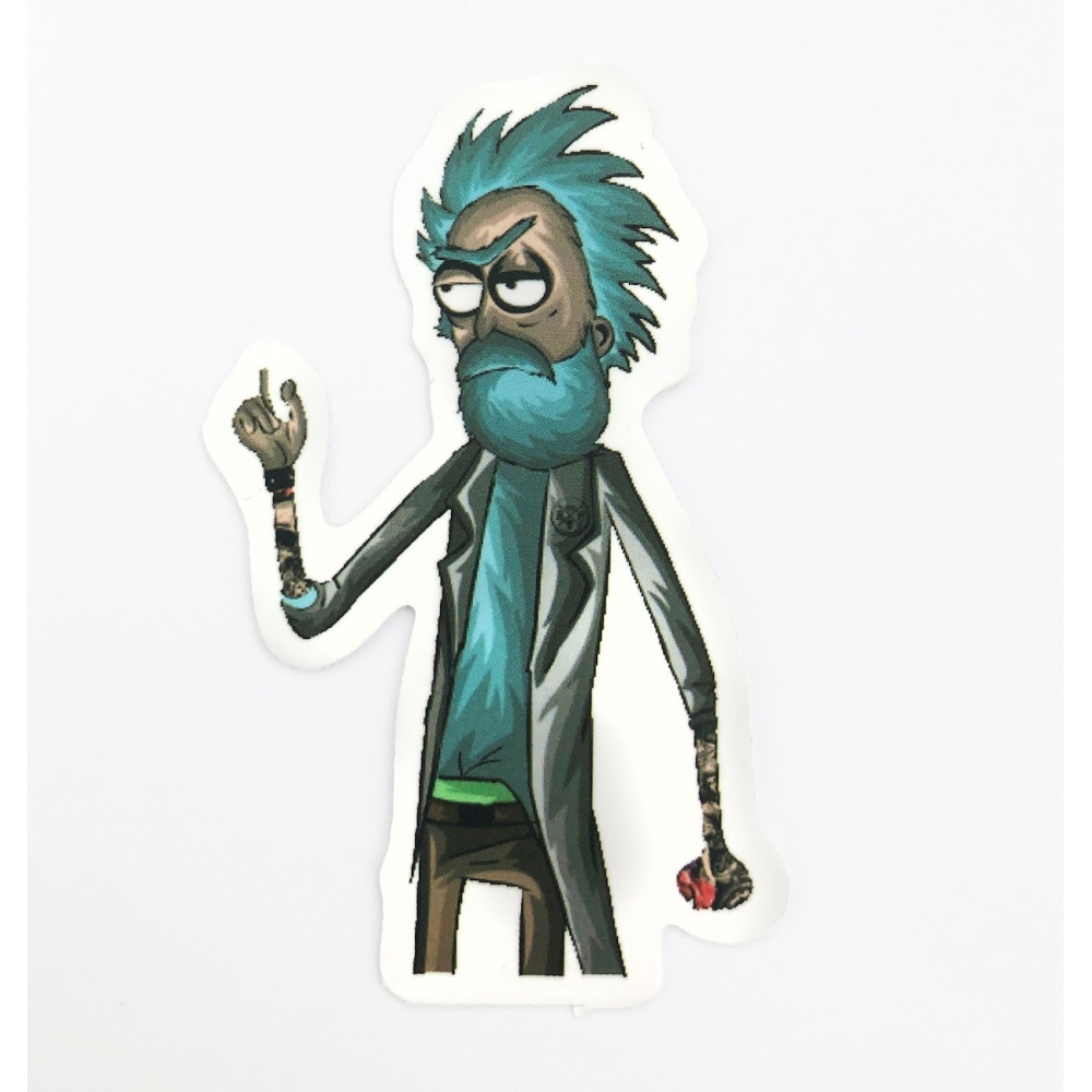 Стикер наклейка Rick