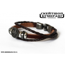 Браслет шкіра Pirate Brn