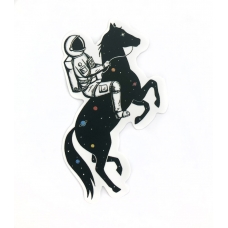 Стікер наклейка Astronaut Horse