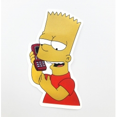 Стікер наклейка Bart Phone