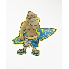 Стікер наклейка Gorilla Surf