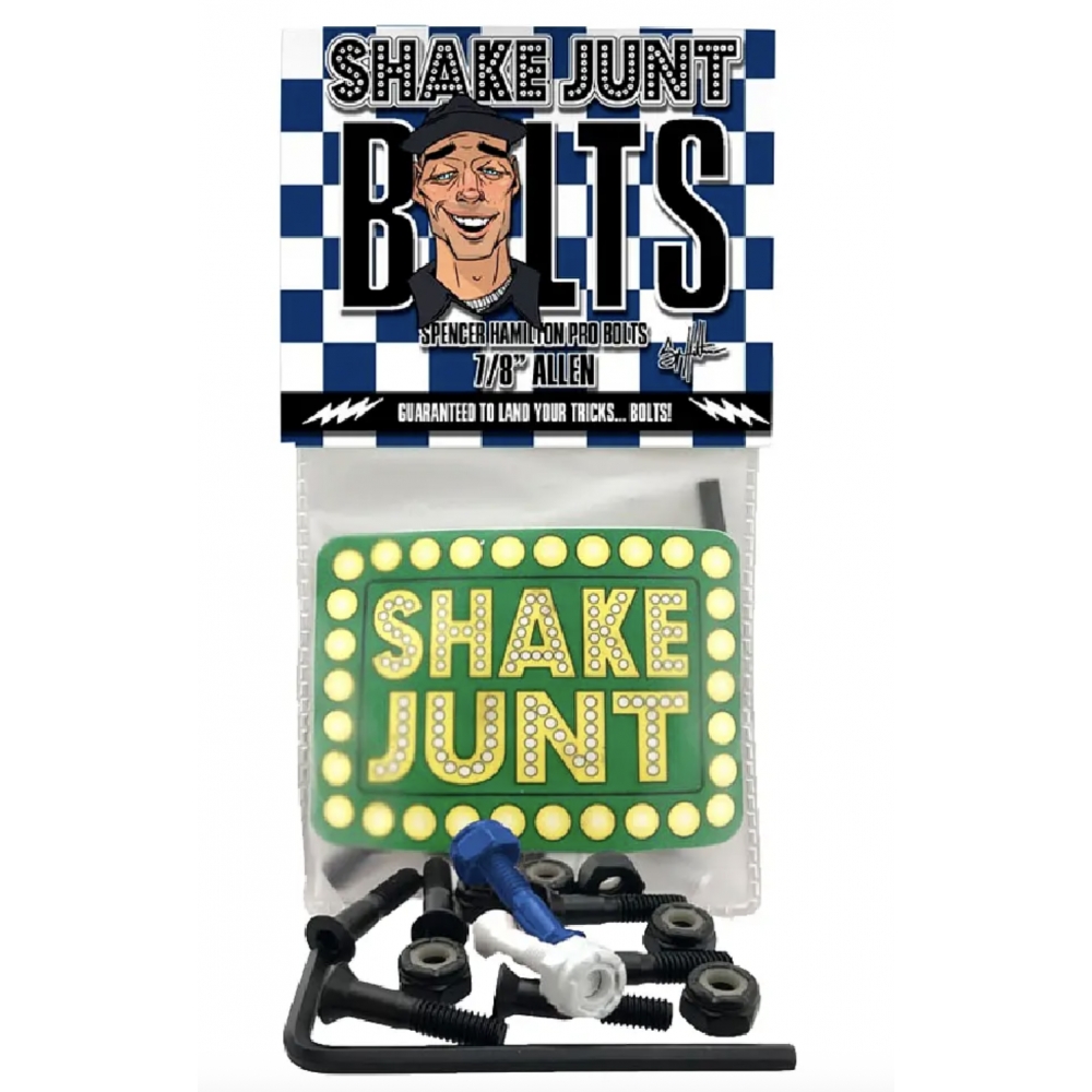 Болты для скейтборда SHAKE JUNT SPENCER HAMILTON PRO Allen 7/8"