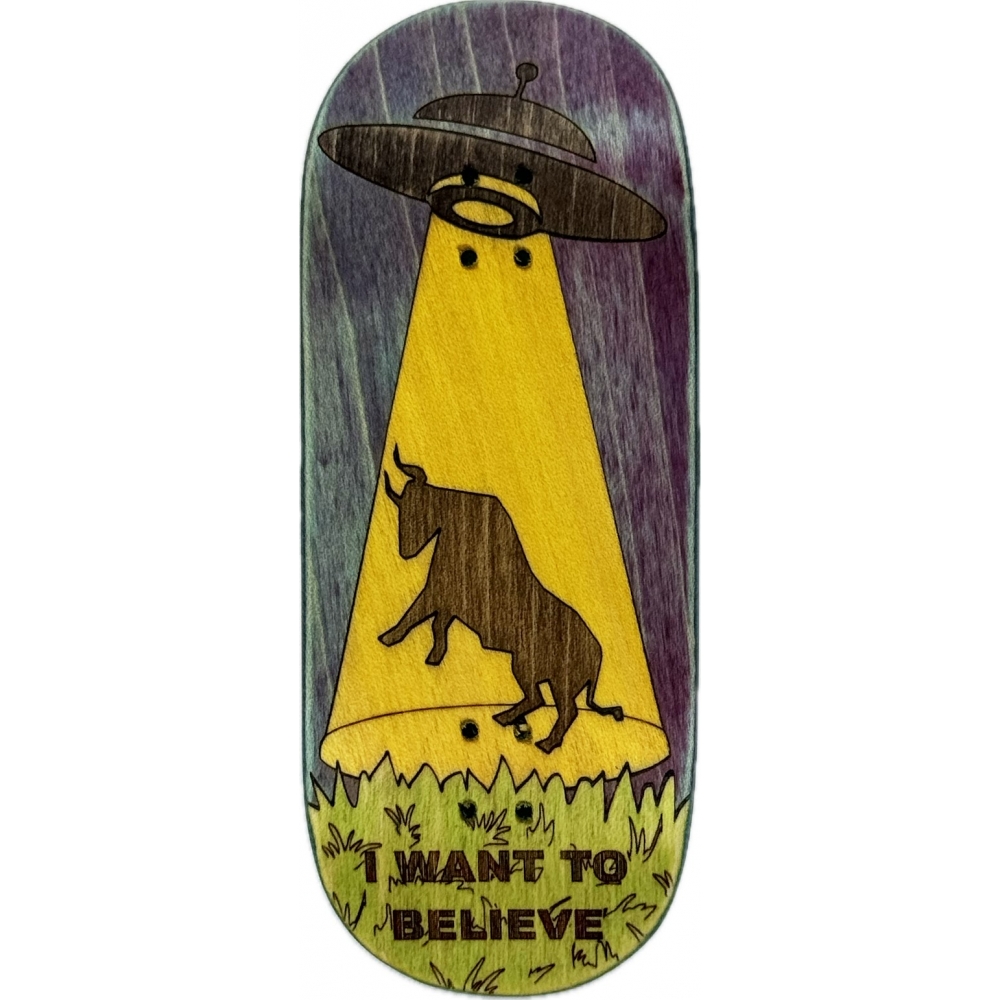 Дека для фінгерборда Workers FB Want To Believe Low Street 38 mm