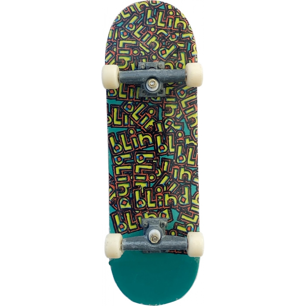 Фингерборд Tech Deck Blind Skateboards Multi Logo Green