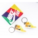 Міні взуття, Фінгер шузи, брелок Nike AIR Jordan 23 Yellow + коробка Color