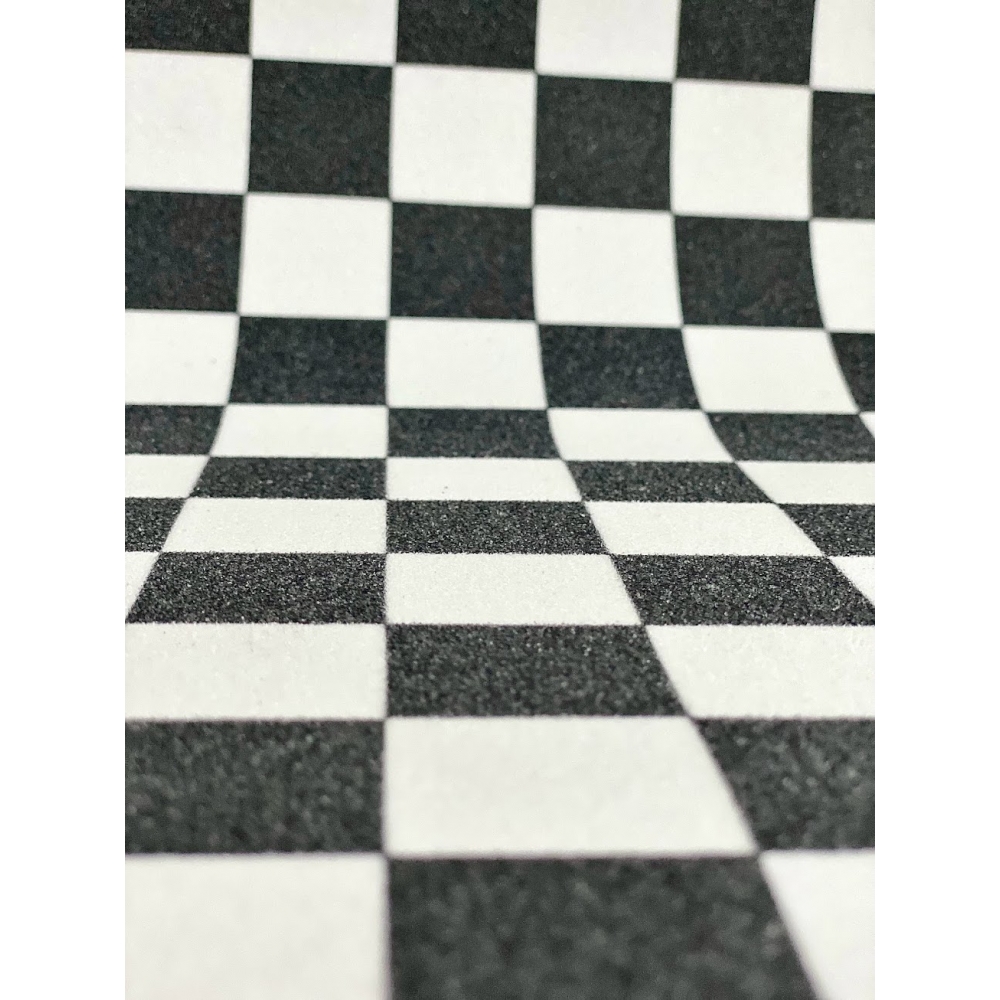 Наждак для скейта JustSkate Checker Classic Blk Wht