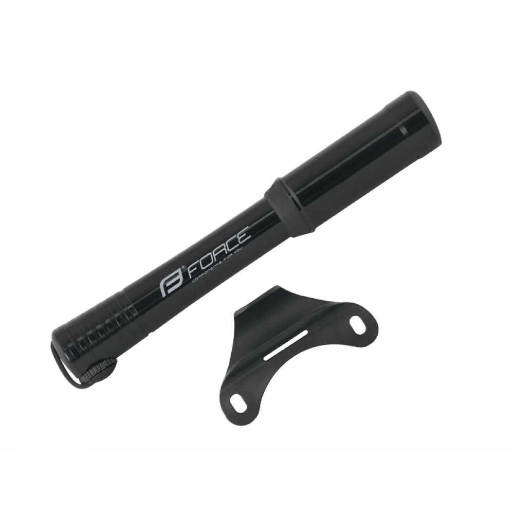 Насос для велосипеда FORCE Road Duo Telescope черный