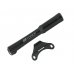 Насос для велосипеда FORCE Road Duo Telescope черный