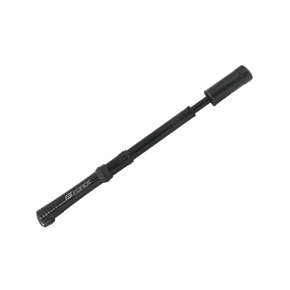 Насос для велосипеда FORCE Road Duo Telescope черный