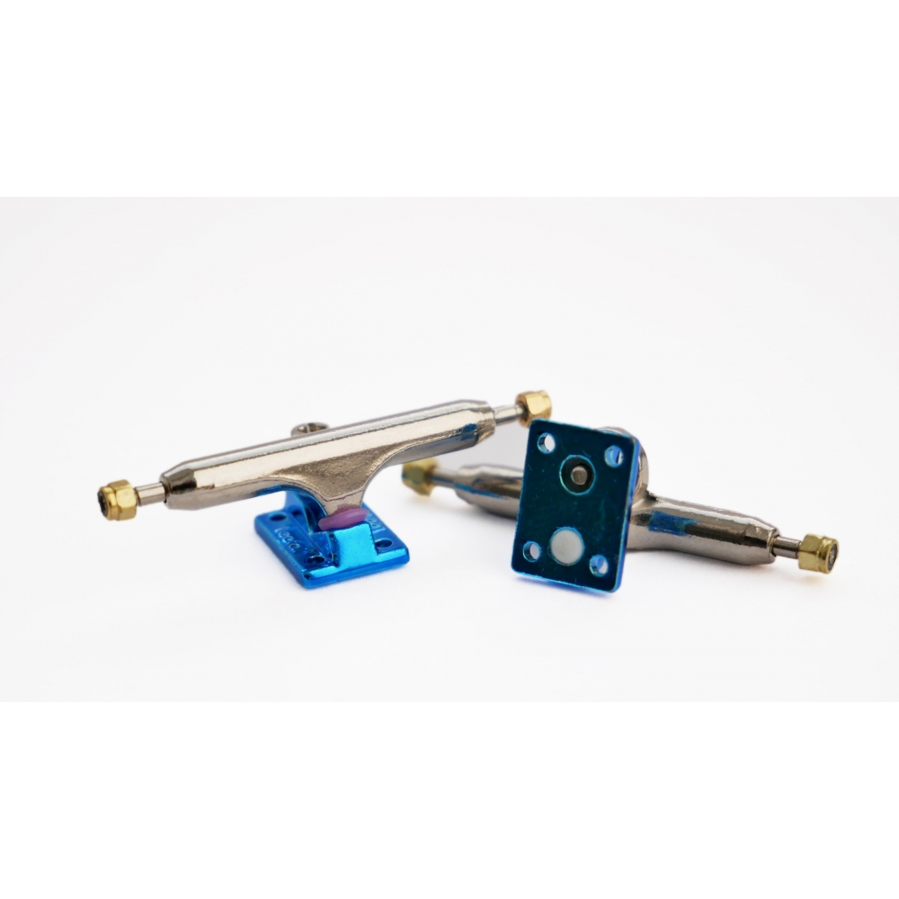 Подвески для фингерборда Just Skate FB Premium PRO Truck Revers Kingpin Blue 34 мм