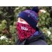 Шапка Volt Snow POM Nvy Red
