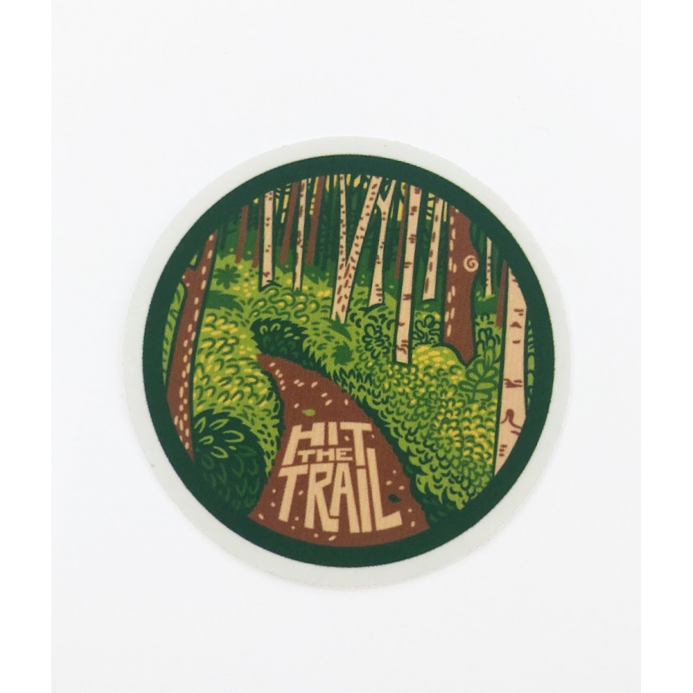 Стикер наклейка Hit The Trail