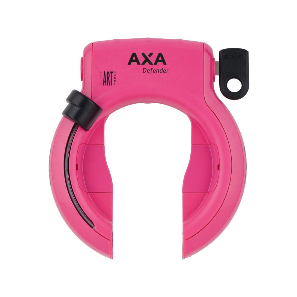 Велозамок AXA Defender розовый