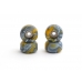 Колеса для фингерборда с подшипниками Just Skate Swirl Yellow